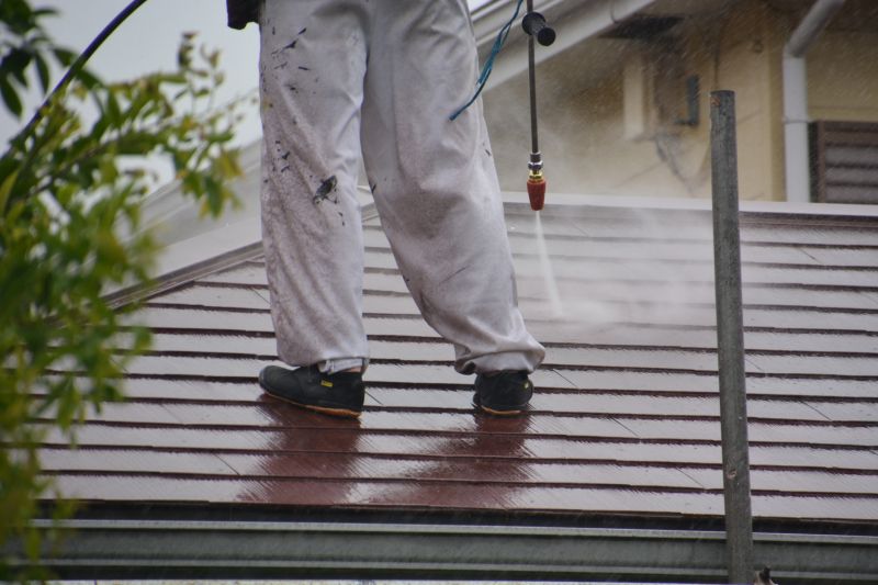 Metal Roof Power Washing