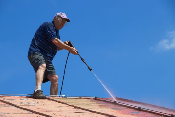 Copper Roof Washing in Andover