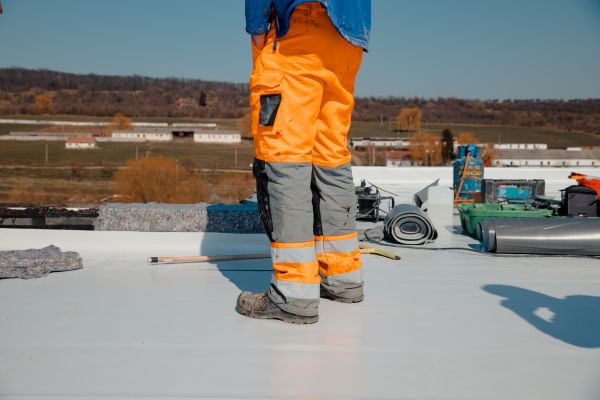 Flat Roof Cleaning in Andover
